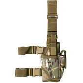 Кобура TAC набедренная для пистолета тактическая Classic SWAT открытая универсальная камуфлированная camo-multi (3203010) - ВОЕНТОРГ ТЫЛОВИК