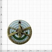 Знак нагрудный ОСАВИАХИМ за стрельбу закрутка (2305994) - ВОЕНТОРГ ТЫЛОВИК