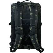 Рюкзак TAC тактический Tactical MOLLE 35х50х30 53 л камуфлированный camo-multi черный (3306111) - ВОЕНТОРГ ТЫЛОВИК