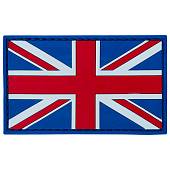 Нашивка ( шеврон патч patch ) тактическая флаг GREAT BRITAIN ВЕЛИКОБРИТАНИЯ вышитая на липучке 8х5 синяя (2504258) - ВОЕНТОРГ ТЫЛОВИК