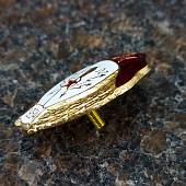 Знак нагрудный Военное училище радиотехническое СССР закрутка (2301925) - ВОЕНТОРГ ТЫЛОВИК