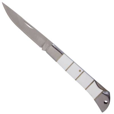 Нож складной Stainless Steel knife белый (3914044)  - HAKKI.RU