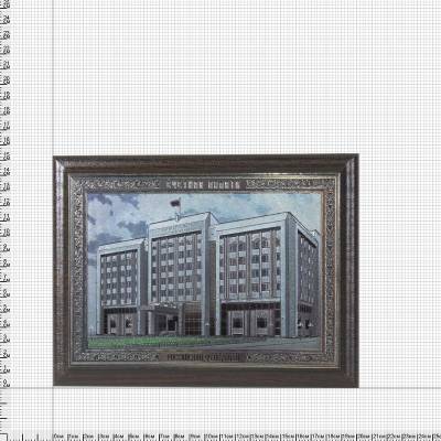 Плакетка ( панно ) Счетная палата Российской Федерации 205х155 (4406983) - HAKKI.RU