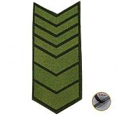 Знак - годичка ( нашивка шеврон ) нарукавный за выслугу лет ( по годам службы ) 19 лет полевой вышитый на липучке (2508069) - ВОЕНТОРГ ТЫЛОВИК