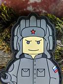 Нашивка ( шеврон патч patch ) тактическая BRICK OPERATOR ТАНКИСТ 3D PVC на липучке 5х8 (2504427) - ВОЕНТОРГ ТЫЛОВИК