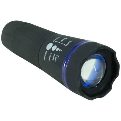 Фонарь FOCUSray светодиодный FR-1006 ZOOM 1W черный (3311714) - HAKKI.RU