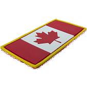 Нашивка ( шеврон патч patch ) тактическая Флаг CANADA ( КАНАДА ) 3D PVC на липучке 8х4 красно-белая (2504286) - ВОЕНТОРГ ТЫЛОВИК