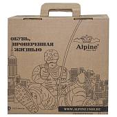 Ботинки с высоким берцем ( берцы ) Альпинист ( Alpine ) Explorer 748bp облегченные черные (1502874) - ВОЕНТОРГ ТЫЛОВИК
