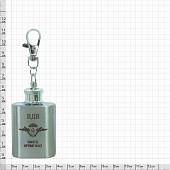 Фляга подарочная с символикой ВДВ России / Никто, кроме нас! 1 OZ-30 мл серебристая (4608079) - ВОЕНТОРГ ТЫЛОВИК