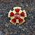 Знак нагрудный ГРУ ГШ ВС РФ закрутка (2301074) - HAKKI