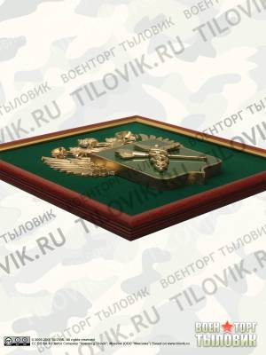 Эмблема с символикой ФТС 40х42 см (4406083) - HAKKI.RU
