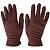 Перчатки солдатские зимние с утеплителем уставные оригинал коричневые (1604991) - HAKKI