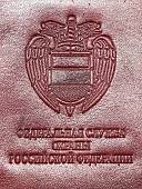 Обложка ( чехол ) для электронного пропуска ( пластиковой карты ) ФСО России бордовая (4206015) - ВОЕНТОРГ ТЫЛОВИК