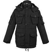 Куртка GARSING ( ГАРСИНГ ) Field Parka ( Панцирь ) мембранная с вентиляционными клапанами GSG-7 черная (1105054) - ВОЕНТОРГ ТЫЛОВИК