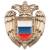 Знак фрачный ФСО России на пимсе золотистый (2302004) - HAKKI.RU