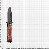 Нож складной BROWNING полуавтоматический с клипсой коричневый (3913039) - ВОЕНТОРГ ТЫЛОВИК
