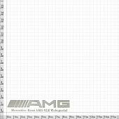 Наклейка металлизированная АМГ ( AMG ) 1,5х9 (4420036) - ВОЕНТОРГ ТЫЛОВИК
