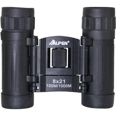 Бинокль ALPEN ( АЛЬПЕН ) 8х21 100/1000 м черный (3301985) - HAKKI.RU