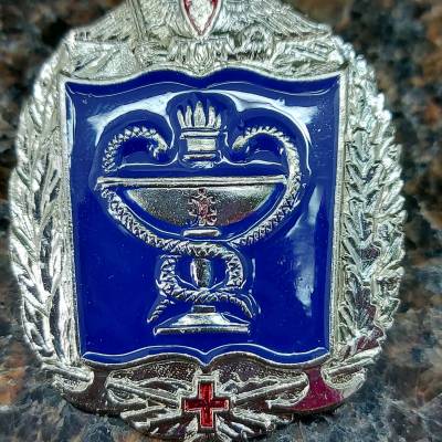 Знак нагрудный Военно-медицинская Академия закрутка (2301177) - HAKKI.RU
