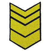 Знак - годичка ( нашивка шеврон ) нарукавный за выслугу лет ( по годам службы ) 12 лет вышитый (2508037) - ВОЕНТОРГ ТЫЛОВИК