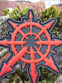 Нашивка ( шеврон патч patch ) тактическая ХАОС / WARHAMMER 3D PVC на липучке 8х8 (2504426) - ВОЕНТОРГ ТЫЛОВИК
