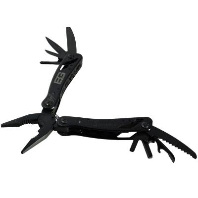 Инструмент многофункциональный ( Multi Tool ) 9 инструментов +10 насадок черный (3304995) - HAKKI.RU