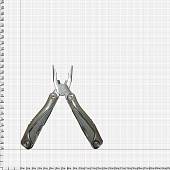 Инструмент многофункциональный ( Multi Tool ) Traveler 9 предметов + 10 насадок серебристо-серый (3304976) - ВОЕНТОРГ ТЫЛОВИК