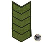 Знак - годичка ( нашивка шеврон ) нарукавный за выслугу лет ( по годам службы ) 25 лет полевой вышитый на липучке (2508075) - ВОЕНТОРГ ТЫЛОВИК