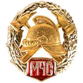Знак фрачный Пожарный МЧС на пимсе (2302042) - ВОЕНТОРГ ТЫЛОВИК
