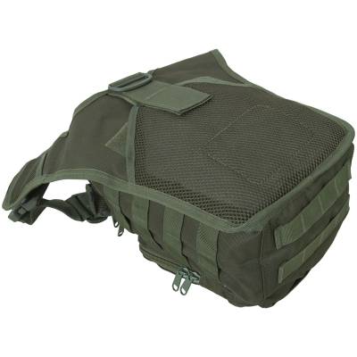 Сумка-органайзер TAC через плечо тактическая MOLLE оливковая (3310326) - HAKKI.RU
