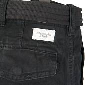 Брюки ( штаны ) Abercrombie & FItch мужские карго демисезонные c боковыми карманами черные (1101803) - ВОЕНТОРГ ТЫЛОВИК