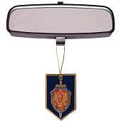 Вымпел мини в авто с вышивкой ФСБ России10х7 с золотым кантом васильковый (4501080) - ВОЕНТОРГ ТЫЛОВИК