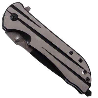Нож складной BENCHMADE полуавтоматический с клипсой серебристый (3913038) - HAKKI.RU