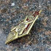 Знак нагрудный ( ромб ) За стрельбу из винтовки и револьвера на обязательных стрелковых соревнованиях РККА 3 степени закрутка (2305094) - ВОЕНТОРГ ТЫЛОВИК