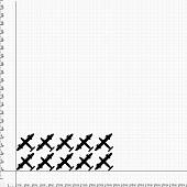 Наклейка на авто виниловая Самолеты 10х10 черная (12017704) - ВОЕНТОРГ ТЫЛОВИК