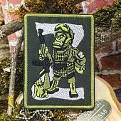 Нашивка ( шеврон патч patch ) тактическая ОРК Z 7,5х10 вышитая на липучке (2509863) - ВОЕНТОРГ ТЫЛОВИК