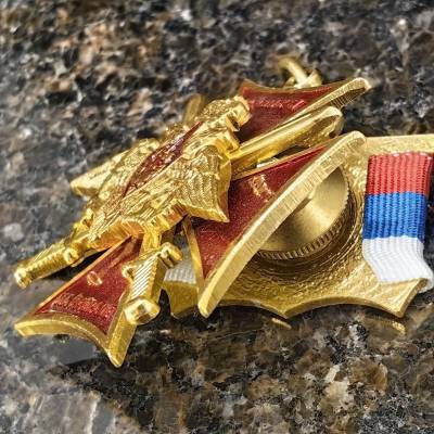 Знак нагрудный ( крест ) За службу на Кавказе закрутка (2301022) - HAKKI.RU