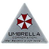 Шильдик ( наклейка шильд ) на авто UMBRELLA CORPORATION Our Business if Life Itself серебристый (12017807) - ВОЕНТОРГ ТЫЛОВИК