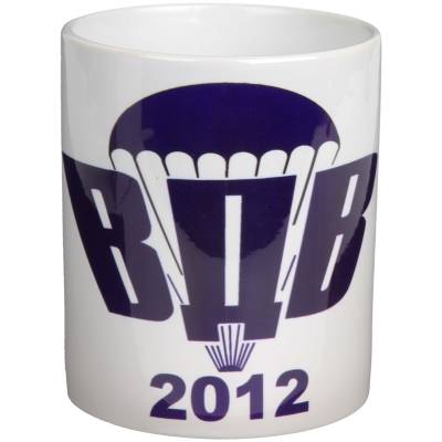Кружка с символикой ВДВ России 2012  белая (4601213) - HAKKI.RU