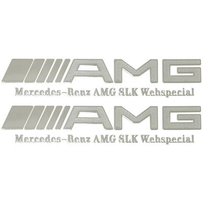 Наклейка металлизированная АМГ ( AMG ) 1,5х9 (4420036) - HAKKI.RU
