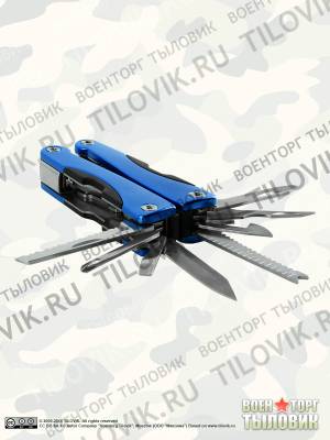 Инструмент многофункциональный ( Multi Tool )  9 инструментов синий 12 (3304062) - HAKKI.RU