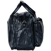 Сумка ( портфель ) Pakistan дорожная мужская ТR Bag 2 кожаная 22 л черная (3310015) - ВОЕНТОРГ ТЫЛОВИК