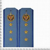 Погоны ФСБ повседневные на рубашку Старший прапорщик с эмблемой машинная вышивка пластик (2211983) - ВОЕНТОРГ ТЫЛОВИК