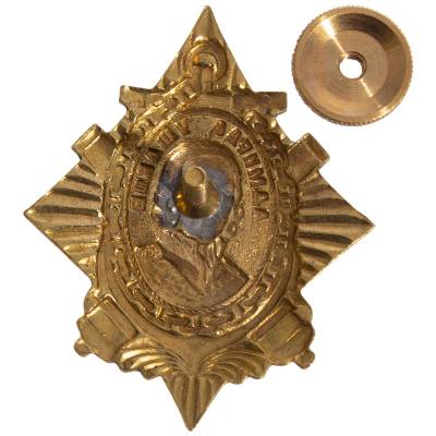 Знак нагрудный Адмирал Ушаков закрутка (2301860) - HAKKI.RU