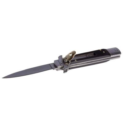 Нож складной MICROTECH автоматический выкидной черный (3913052) - HAKKI.RU
