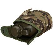 Фляга NATO ( НАТО ) армейская US ( фляга + котелок + чехол ) камуфлированная camo-multi (3407171) - ВОЕНТОРГ ТЫЛОВИК
