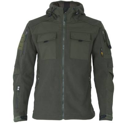 Куртка 726 GEAR тактическая демисезонная флисовая оливковая (1105116) - HAKKI.RU