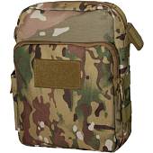 Сумка TAC тактическая камуфлированная на плечо м.1356 25х20х10 5 л camo-multi (3310143) - ВОЕНТОРГ ТЫЛОВИК