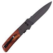 Нож складной BROWNING с клипсой со шнурком коричневый (3914050)  - ВОЕНТОРГ ТЫЛОВИК