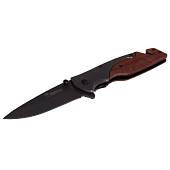 Нож складной BOKER полуавтоматический с клипсой серо-коричневый (3913036) - ВОЕНТОРГ ТЫЛОВИК
